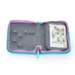 Obrázok z Školský penál Bagmaster LUMI 21 C - medvedík modrý