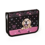 Obrázok z Bagmaster ALFA 21 Veľká školská súprava pre prvákov - pes ružový 23 l