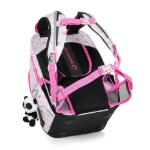 Obrázok z Bagmaster BETA 22 B školský batoh - panda pink 23 l
