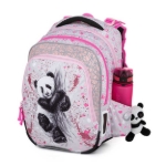 Obrázok z Bagmaster BETA 22 B školský batoh - panda pink 23 l