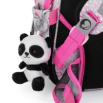 Obrázok z Bagmaster BETA 22 B školský batoh - panda pink 23 l