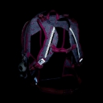 Obrázok z Bagmaster BETA 22 B školský batoh - panda pink 23 l