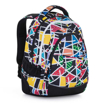 Obrázok z Bagmaster DIGITAL 22 A študentský batoh - Britto multicolour 34 l