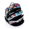 Obrázok z Bagmaster DIGITAL 22 A študentský batoh - Britto multicolour 34 l