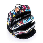Obrázok z Bagmaster DIGITAL 22 A študentský batoh - Britto multicolour 34 l