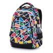 Obrázok z Bagmaster DIGITAL 22 A študentský batoh - Britto multicolour 34 l