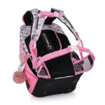 Obrázok z Bagmaster LUMI 22 A školský batoh - biela mačka s mašľou ružová 23 l