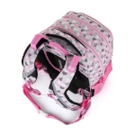 Obrázok z Bagmaster LUMI 22 A školský batoh - biela mačka s mašľou ružová 23 l