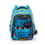 Obrázok z Bagmaster LUMI 22 B školský batoh - doggy multicolour 23 l