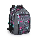 Obrázok z Bagmaster PORTO 22 A školský batoh - Memphis grey 29 l