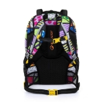 Obrázok z Bagmaster PORTO 22 B školský batoh - Britto multicolour 29 l