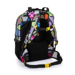Obrázok z Bagmaster PORTO 22 B školský batoh - Britto multicolour 29 l