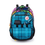 Obrázok z Bagmaster PORTO 22 B školský batoh - Britto multicolour 29 l