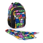 Obrázok z Bagmaster PORTO 22 B školský batoh - Britto multicolour 29 l