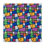 Obrázok z Bagmaster PORTO 22 B školský batoh - Britto multicolour 29 l