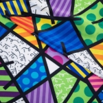 Obrázok z Bagmaster PORTO 22 B školský batoh - Britto multicolour 29 l