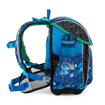 Obrázok z Školská aktovka Bagmaster PRIM 22 D - cube world blue 20 l