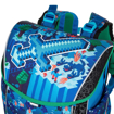 Obrázok z Školská aktovka Bagmaster PRIM 22 D - cube world blue 20 l