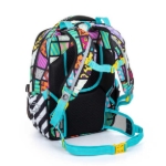 Obrázok z Bagmaster VEGA 22 A školský batoh - medvedík pestrofarebný 22 l