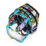 Obrázok z Bagmaster VEGA 22 A školský batoh - medvedík pestrofarebný 22 l