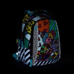 Obrázok z Bagmaster VEGA 22 A školský batoh - medvedík pestrofarebný 22 l