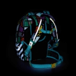 Obrázok z Bagmaster VEGA 22 A školský batoh - medvedík pestrofarebný 22 l