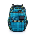 Obrázok z Bagmaster VEGA 22 B školský batoh - dinosaury modrý 22 l