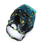 Obrázok z Bagmaster VEGA 22 B školský batoh - dinosaury modrý 22 l