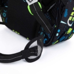 Obrázok z Bagmaster VEGA 22 B školský batoh - dinosaury modrý 22 l