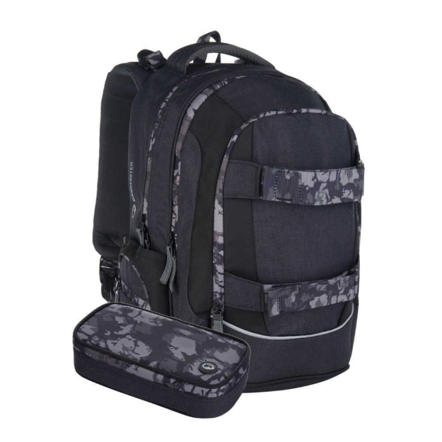 Obrázok z Študentská súprava Bagmaster FLICK 22 B - sivá čierna čierna 34 l