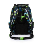 Obrázok z Bagmaster VEGA 22 B malý školní set pro prvňáčky - dinosauři modrá 22 l