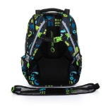 Obrázok z Bagmaster VEGA 22 B malý školní set pro prvňáčky - dinosauři modrá 22 l