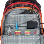 Obrázok z Školský batoh Bagmaster BETA 23 B - Hasičský červený 23 l