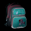 Obrázok z Bagmaster DOPI 23 B Školský batoh - Jednorožec a králiky Ružová 22 L