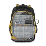 Obrázok z Bagmaster DOPI 23 C školský batoh - žltý auto žltý 22 l