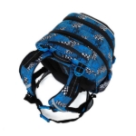 Obrázok z Bagmaster LUMI 23 D školský batoh - modrý car blue 23 l