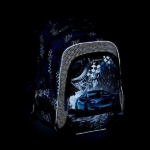 Obrázok z Bagmaster LUMI 23 D školský batoh - modrý car blue 23 l