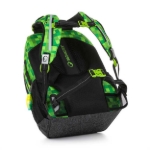 Obrázok z Bagmaster PORTO 23 B školský batoh - kocky zelený 29 l