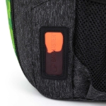 Obrázok z Bagmaster PORTO 23 B školský batoh - kocky zelený 29 l