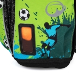 Obrázok z Školská aktovka Bagmaster PRIM 23 D - futbalová zelená 20 l