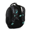 Obrázok z Bagmaster SUPERNOVA 23 A študentský batoh - black turquoise black 34 l