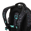 Obrázok z Bagmaster SUPERNOVA 23 A študentský batoh - black turquoise black 34 l