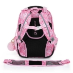 Obrázok z Bagmaster VEGA 23 A školský batoh - motýliky ružová 22 l