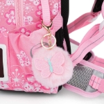 Obrázok z Bagmaster VEGA 23 A školský batoh - motýliky ružová 22 l