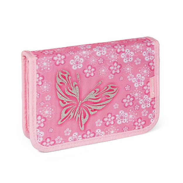 Obrázok z Bagmaster VEGA 23 Školský peračník - motýliky ružová