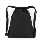 Obrázok z Taška Bagmaster Bag LUMI 23 D školský vak na prezúvky / vak na telocvik - modrý auto modrý 1,5 l