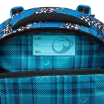 Obrázok z Veľká školská súprava Bagmaster LUMI 23 D pre prvákov - modrá auto modrá 23 l