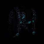 Obrázok z Bagmaster SET SUPERNOVA 23 A študentská súprava - čierna tyrkysová čierna 34 l