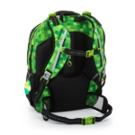 Obrázok z Školský set Bagmaster PORTO 23 B - kocky zelené 29 l