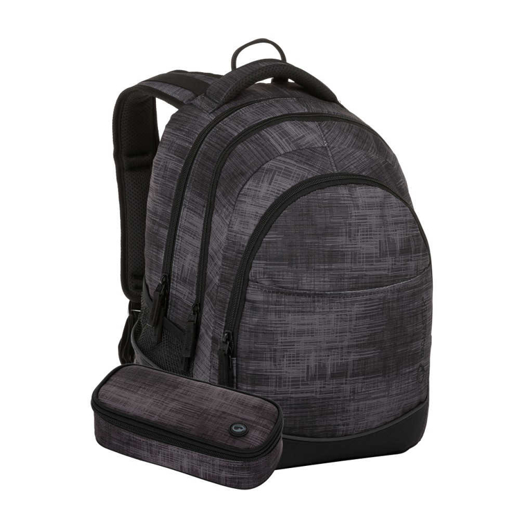 Obrázok z Študentská súprava Bagmaster DIGITAL 20 E - čierna, šedá, ružová 34 l